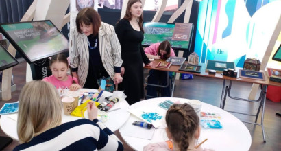 ⚡️Студенты колледжа культуры и искусств из Калуги представили свои работы на выставке-форуме “Россия” на ВДНХ