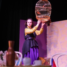 ✨22 апреля в 16:00 на сцене колледжа состоялась премьера музыкального спектакля «Бедный Гвидо, или Кошка, превращенная в женщину»!