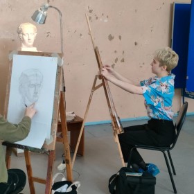 6-7 апреля в колледже культуры прошёл IХ Калужский областной открытый конкурс академического рисунка «Грани мастерства»