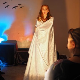 9 июня в Калужском областном колледже культуры и искусств состоялся показ отрывков из пьес А.П. Чехова.