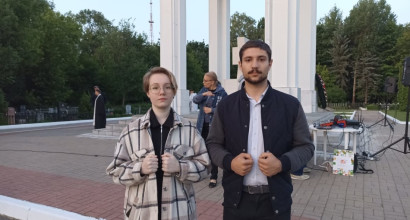 Студенты 1 курса специальности «СКД» выступили 22 июня в 4 часа утра в День Памяти и Скорби.