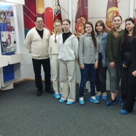 8 апреля студенты Калужского областного колледжа культуры и искусств посетили музей истории УВД г. Калуги.