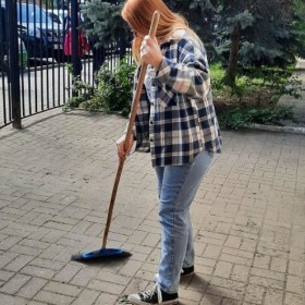 🌱3 мая в Калужском областном колледже культуры и искусств прошёл субботник по уборке территории.