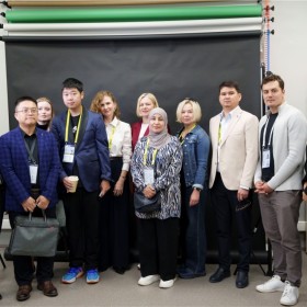 Школу креативных индустрий посетили иностранные гости!