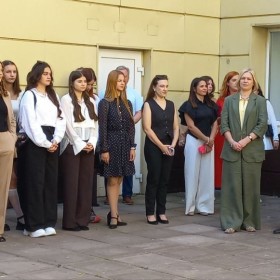 1 сентября в нашем колледже прошла торжественная линейка! 🎉