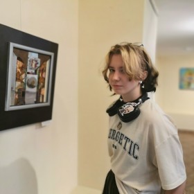 Побывали на выставке! 🎨