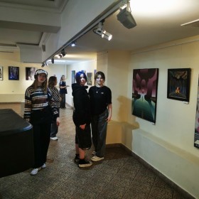 Побывали на выставке! 🎨