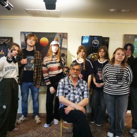 Побывали на выставке! 🎨