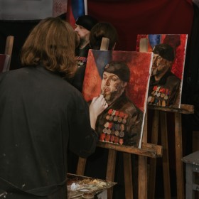 Участие во Всероссийской акции «Портрет героя 2025»