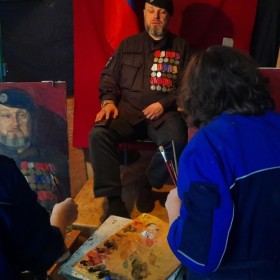 Участие во Всероссийской акции «Портрет героя 2025»