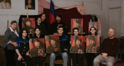 Участие во Всероссийской акции «Портрет героя 2025»