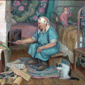 Творческая онлайн-выставка работ студентов специальности "Живопись", посвященная теме семьи!