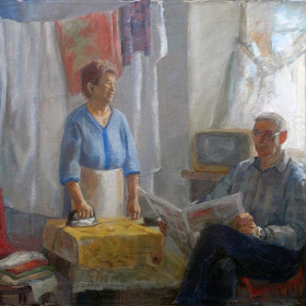 Творческая онлайн-выставка работ студентов специальности "Живопись", посвященная теме семьи!