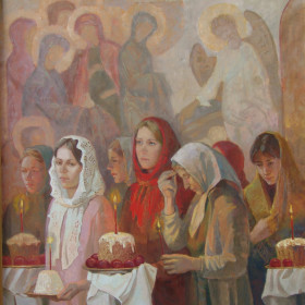 Творческая онлайн-выставка работ студентов специальности "Живопись", посвященная теме семьи!