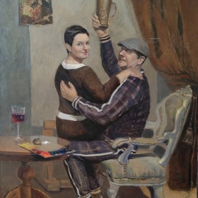 Творческая онлайн-выставка работ студентов специальности "Живопись", посвященная теме семьи!