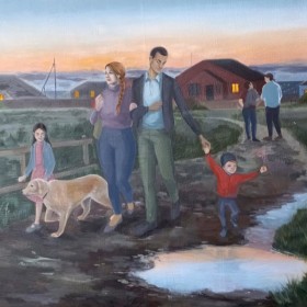 Творческая онлайн-выставка работ студентов специальности "Живопись", посвященная теме семьи!