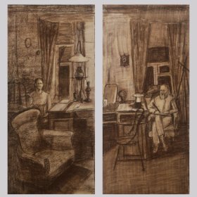 Творческая онлайн-выставка работ студентов специальности "Живопись", посвященная теме семьи!