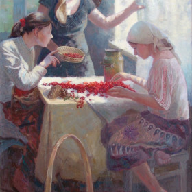 Творческая онлайн-выставка работ студентов специальности "Живопись", посвященная теме семьи!