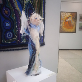 Наши студенты специальности ФВТ  посетили выставку калужских художников!