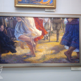 Наши студенты специальности ФВТ  посетили выставку калужских художников!