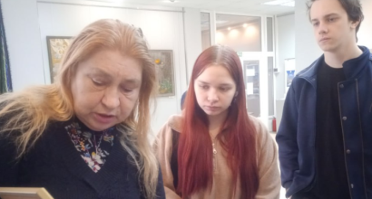 Наши студенты специальности ФВТ  посетили выставку калужских художников!