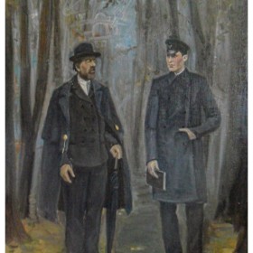 Беседа Циолковского и Чижевского-Пичугин Михаил Пр. Духанова Т. А.