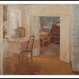 Интерьер 2 Дома -музея К,Э, Циолковского Виринея Сидоренкова , пр. Минченко Л.К.