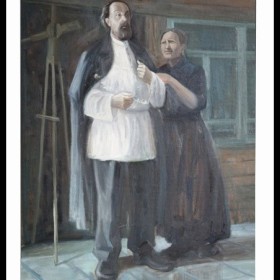 К.Э и В. Е. Циолковские-Пичугин Михаил Пр. Духанова Т. А.