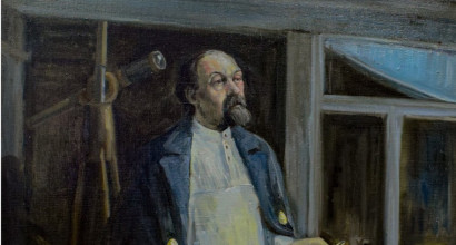 Выставка работ студентов сп. "Живопись", посвящённая теме "Космос"