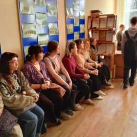 Студенты колледжа на практическом этапе программы «Вектор культуры»