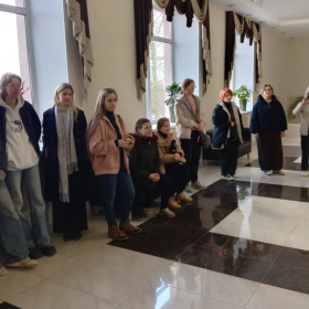 Студенты колледжа на практическом этапе программы «Вектор культуры»