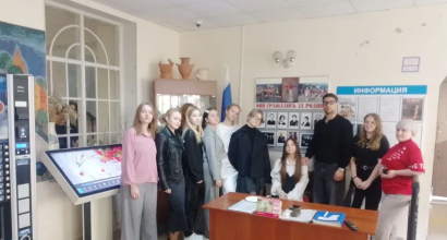22 июня в нашем колледже прошло мероприятие, посвящённое Дню памяти и скорби.